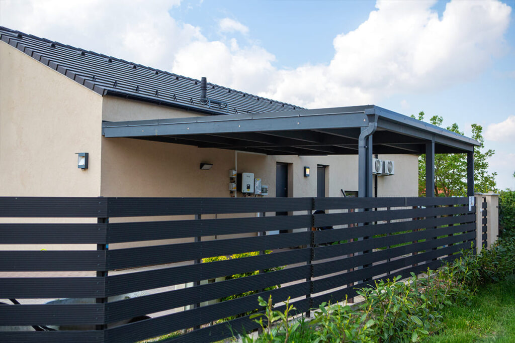 Deluxe Building egyedi igényekre szabott, több férőhelyes autóbeálló