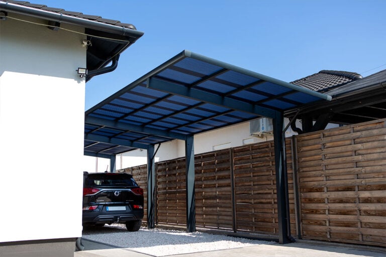 Deluxe Building Ximax Wing dupla tandem autóbeálló