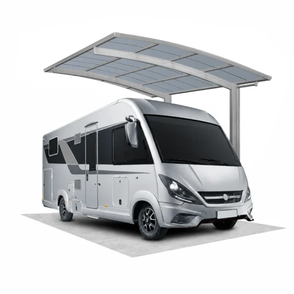 XIMAX Portoforte 60 - Caravan "rozsdamentes acél' színű autóbeálló