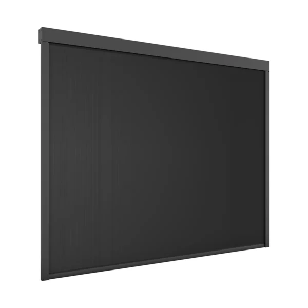 XIMAX pergola árnyékoló 3x3m, szabadon álló alumínium pergolához, antracit színben, manuális működtetés, Deluxe Building 01