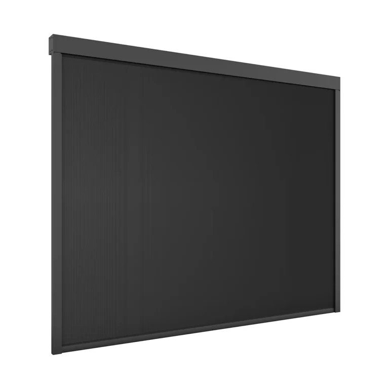XIMAX pergola árnyékoló 3x3m, szabadon álló alumínium pergolához, antracit színben, manuális működtetés, Deluxe Building 01