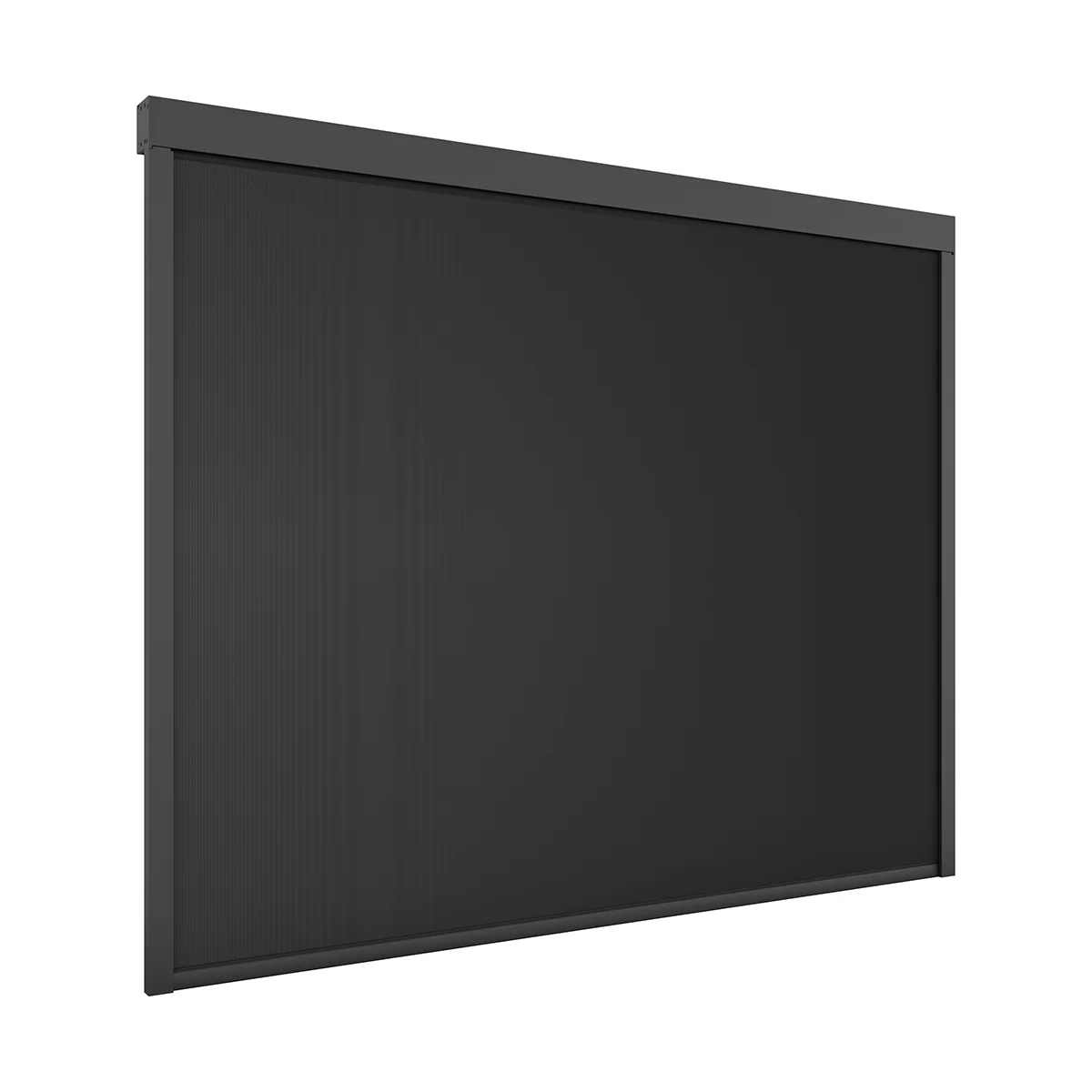 XIMAX pergola árnyékoló 3x3m, szabadon álló alumínium pergolához, antracit színben, manuális működtetés, Deluxe Building 01