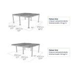 Palram Oslo, kész kocsibeálló, alumínium autóbeálló, dupla beálló 6x6, Deluxe Building 4