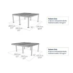 Palram Oslo, kész kocsibeálló, alumínium autóbeálló, dupla beálló 6x9, Deluxe Building 4