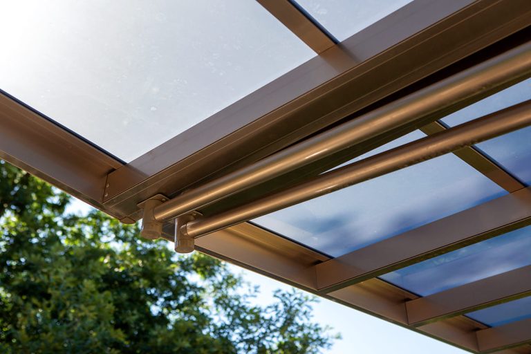 Ximax Neo dupla Y, kész kocsibeálló, alumínium autóbeálló, két beállásos, Deluxe Building, 06