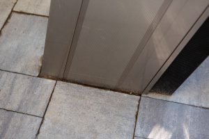 Ximax MyPort, alumínium kocsibeálló, kész kocsibeálló, fedett kocsibeálló, autóbeálló, rozsdamentes acél szín, polikarbonát tető, integrált csatorna, Deluxe Building