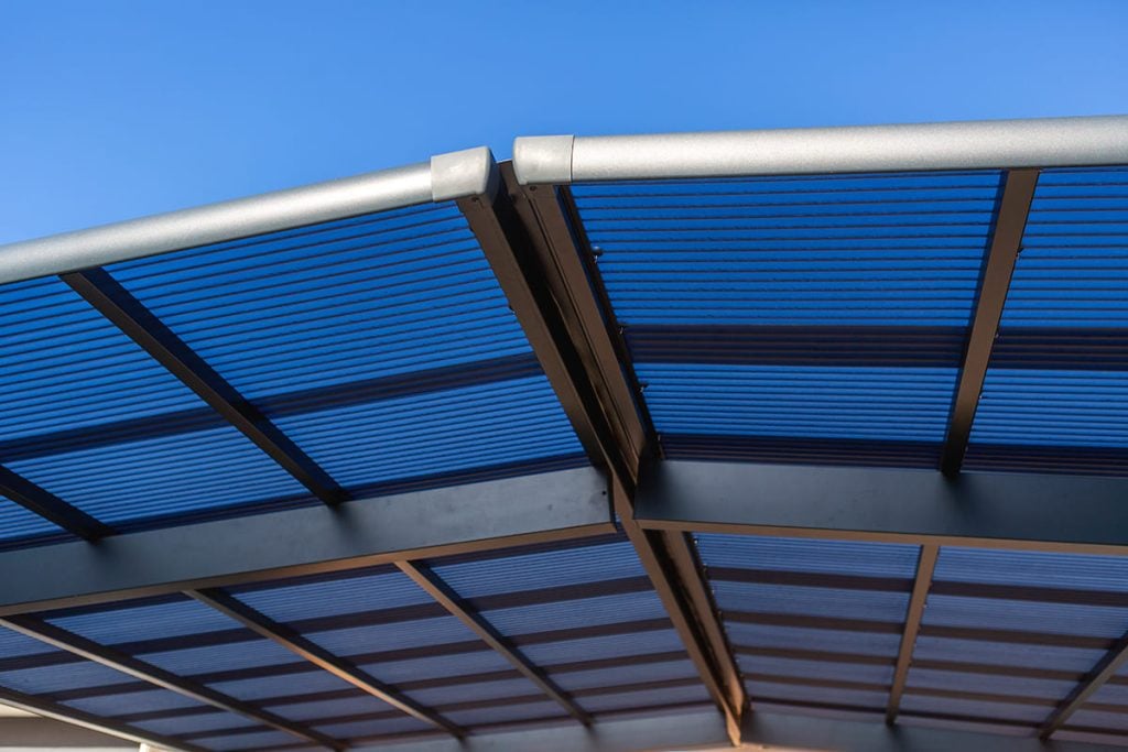 Ximax Wing, Dupla autóbeálló, dupla kocsibeálló, alumínium kocsibeálló, polikarbonát tető, kész kocsibeálló, Deluxe Building