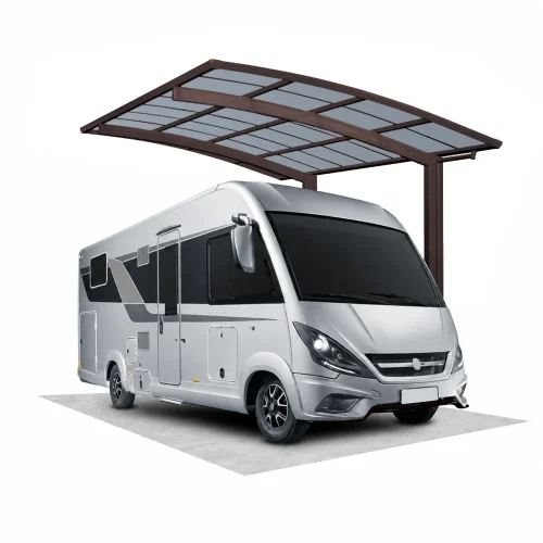 XIMAX Portoforte 60 - Caravan matt barna autóbeálló