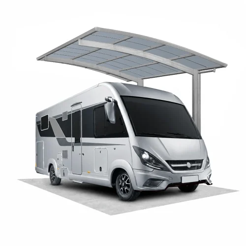 XIMAX Portoforte 60 - Caravan "rozsdamentes acél' színű autóbeálló